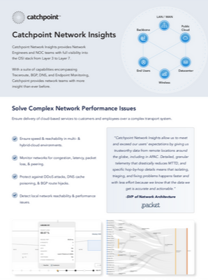 Network Insights Data Sheet Network Insights Data Sheet